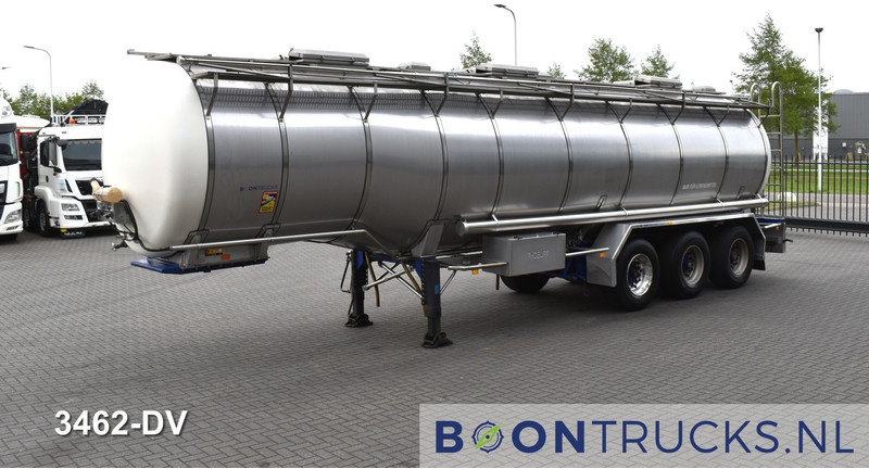 Burg BPO 12-27 Z TANK | 32,7 M³ * 3 COMP. * FOOD * STAINLESS STEEL * APK 05-2025 - Semi-trailer tangki: gambar 5 Burg BPO 12-27 Z TANK | 32,7 M³ * 3 COMP. * FOOD * STAINLESS STEEL * APK 05-2025 - Semi-trailer tangki: gambar 5
