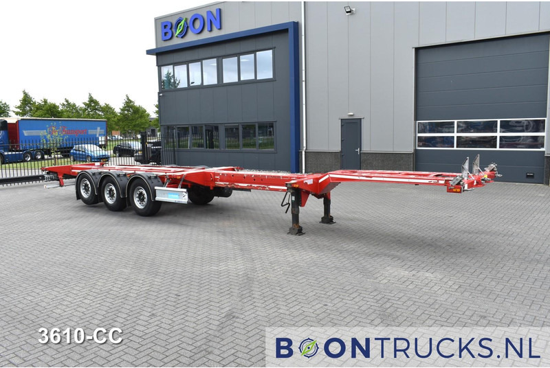 D-Tec FLEXITRAILER | 2x20-30-40-45ft HC * 2x LIFT AXLE * 2x EXTENDABLE * DISC BRAKES - Semi-trailer pengangkut mobil: gambar 4 D-Tec FLEXITRAILER | 2x20-30-40-45ft HC * 2x LIFT AXLE * 2x EXTENDABLE * DISC BRAKES - Semi-trailer pengangkut mobil: gambar 4