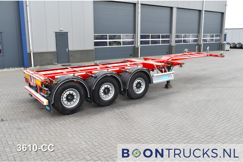D-Tec FLEXITRAILER | 2x20-30-40-45ft HC * 2x LIFT AXLE * 2x EXTENDABLE * DISC BRAKES - Semi-trailer pengangkut mobil: gambar 1 D-Tec FLEXITRAILER | 2x20-30-40-45ft HC * 2x LIFT AXLE * 2x EXTENDABLE * DISC BRAKES - Semi-trailer pengangkut mobil: gambar 1