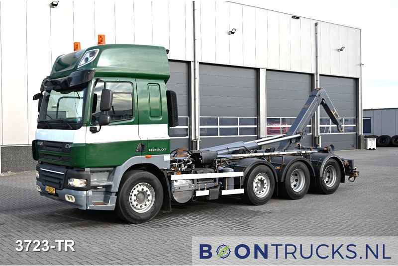 DAF CF85.510 8x2 | EURO5 * HAAKARM * 2x STUURAS * 2x LIFTAS * NL TRUCK * APK 01-2026 - Hook lift: gambar 1 DAF CF85.510 8x2 | EURO5 * HAAKARM * 2x STUURAS * 2x LIFTAS * NL TRUCK * APK 01-2026 - Hook lift: gambar 1