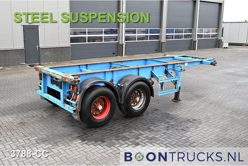 KOHLER CS 20/2 CHASSIS | 20ft * STEEL SUSPENSION * BPW - Semi-trailer pengangkut mobil: gambar 1 KOHLER CS 20/2 CHASSIS | 20ft * STEEL SUSPENSION * BPW - Semi-trailer pengangkut mobil: gambar 1