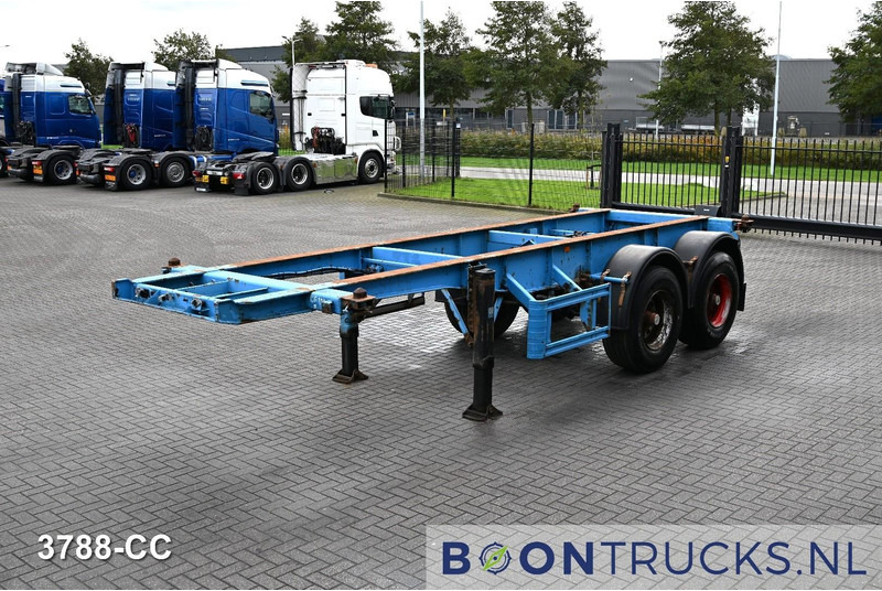 KOHLER CS 20/2 CHASSIS | 20ft * STEEL SUSPENSION * BPW - Semi-trailer pengangkut mobil: gambar 4 KOHLER CS 20/2 CHASSIS | 20ft * STEEL SUSPENSION * BPW - Semi-trailer pengangkut mobil: gambar 4