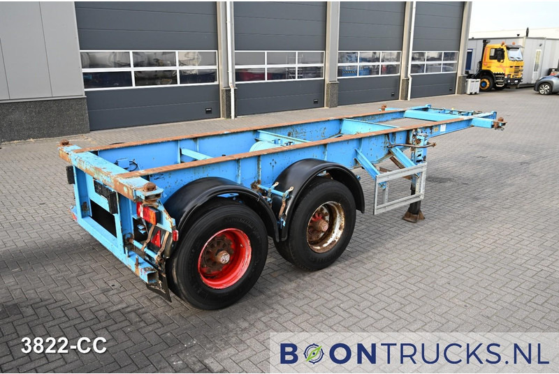 KOHLER CS 20/2 CHASSIS | 20ft * STEEL SUSPENSION * BPW / DRUM * 9x AVAILABLE - Semi-trailer pengangkut mobil: gambar 1 KOHLER CS 20/2 CHASSIS | 20ft * STEEL SUSPENSION * BPW / DRUM * 9x AVAILABLE - Semi-trailer pengangkut mobil: gambar 1