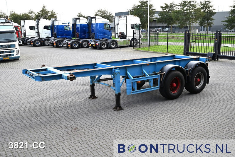 KOHLER CS 20/2 CHASSIS | 20ft * STEEL SUSPENSION * BPW / DRUM * 9x AVAILABLE - Semi-trailer pengangkut mobil: gambar 4 KOHLER CS 20/2 CHASSIS | 20ft * STEEL SUSPENSION * BPW / DRUM * 9x AVAILABLE - Semi-trailer pengangkut mobil: gambar 4