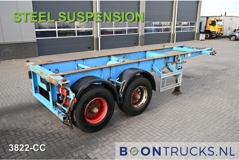 KOHLER CS 20/2 CHASSIS | 20ft * STEEL SUSPENSION * BPW / DRUM * 9x AVAILABLE - Semi-trailer pengangkut mobil: gambar 1 KOHLER CS 20/2 CHASSIS | 20ft * STEEL SUSPENSION * BPW / DRUM * 9x AVAILABLE - Semi-trailer pengangkut mobil: gambar 1