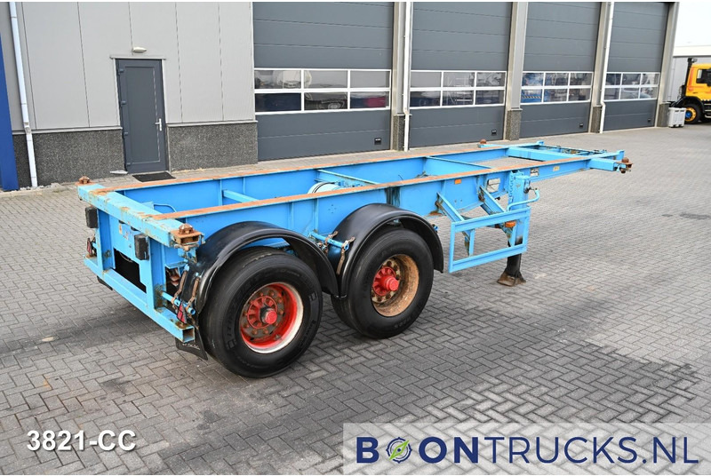 KOHLER CS 20/2 CHASSIS | 20ft * STEEL SUSPENSION * BPW / DRUM * 9x AVAILABLE - Semi-trailer pengangkut mobil: gambar 1 KOHLER CS 20/2 CHASSIS | 20ft * STEEL SUSPENSION * BPW / DRUM * 9x AVAILABLE - Semi-trailer pengangkut mobil: gambar 1