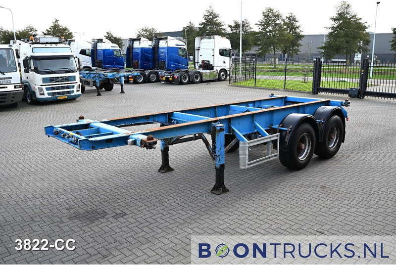 KOHLER CS 20/2 CHASSIS | 20ft * STEEL SUSPENSION * BPW / DRUM * 9x AVAILABLE - Semi-trailer pengangkut mobil: gambar 4 KOHLER CS 20/2 CHASSIS | 20ft * STEEL SUSPENSION * BPW / DRUM * 9x AVAILABLE - Semi-trailer pengangkut mobil: gambar 4