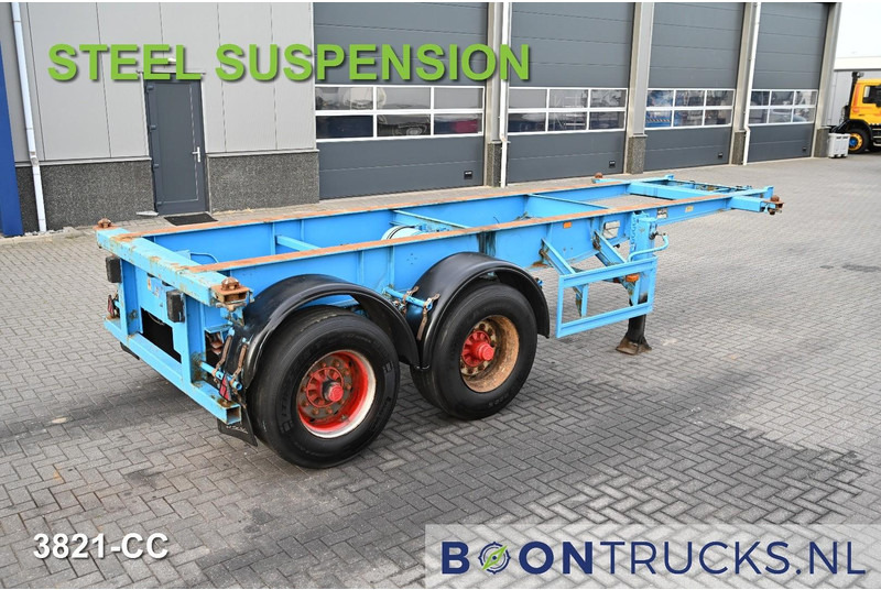 KOHLER CS 20/2 CHASSIS | 20ft * STEEL SUSPENSION * BPW / DRUM * 9x AVAILABLE - Semi-trailer pengangkut mobil: gambar 1 KOHLER CS 20/2 CHASSIS | 20ft * STEEL SUSPENSION * BPW / DRUM * 9x AVAILABLE - Semi-trailer pengangkut mobil: gambar 1