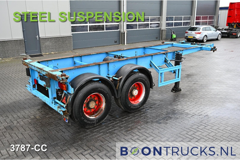KOHLER CS 20/2 CHASSIS | 20ft * STEEL SUSPENSION * SAF / DRUM * 9x AVAILABLE - Semi-trailer pengangkut mobil: gambar 1 KOHLER CS 20/2 CHASSIS | 20ft * STEEL SUSPENSION * SAF / DRUM * 9x AVAILABLE - Semi-trailer pengangkut mobil: gambar 1
