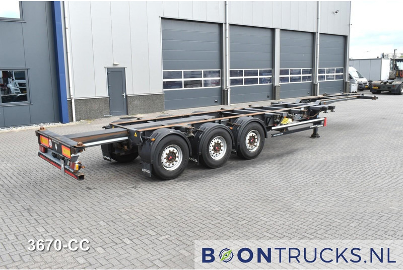 Kögel PORT 40 SIMPLEX 20 | 2x20-30-40ft HC * LIFT AXLE * SAF / DISC * EXTENDABLE REAR * MOT 02-2026 - Semi-trailer pengangkut mobil: gambar 2 Kögel PORT 40 SIMPLEX 20 | 2x20-30-40ft HC * LIFT AXLE * SAF / DISC * EXTENDABLE REAR * MOT 02-2026 - Semi-trailer pengangkut mobil: gambar 2