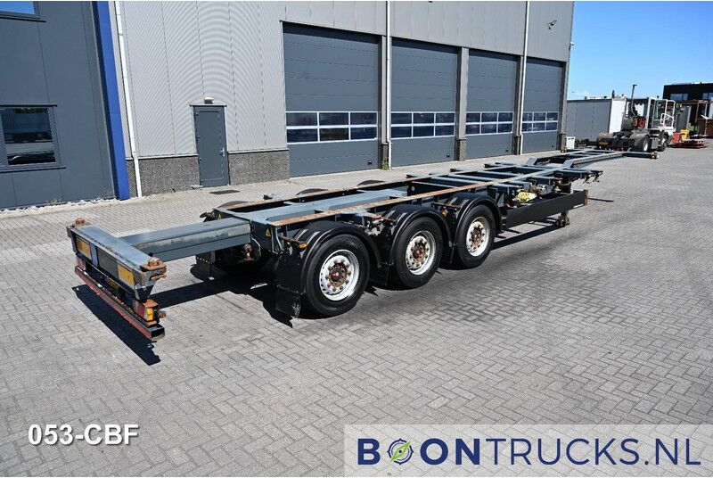 Kögel PORT 40 SIMPLEX 20 | 2x20-30-40ft * LIFT AXLE * SAF/DISC * EXTENDABLE REAR * NL TRAILER - Semi-trailer pengangkut mobil: gambar 2 Kögel PORT 40 SIMPLEX 20 | 2x20-30-40ft * LIFT AXLE * SAF/DISC * EXTENDABLE REAR * NL TRAILER - Semi-trailer pengangkut mobil: gambar 2