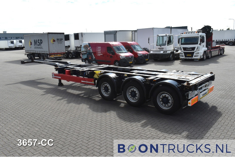 Krone SD BOX LINER | 2x20-40-45ft HC * LIFT AXLE * BPW/DISC * EXTENDABLE REAR * 9x AVAILABLE - Semi-trailer pengangkut mobil: gambar 3 Krone SD BOX LINER | 2x20-40-45ft HC * LIFT AXLE * BPW/DISC * EXTENDABLE REAR * 9x AVAILABLE - Semi-trailer pengangkut mobil: gambar 3