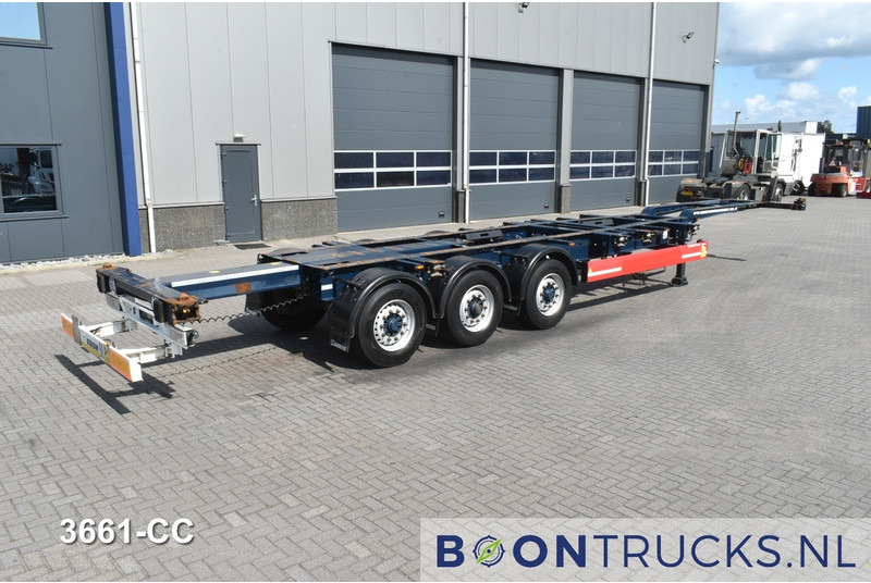 Krone SD BOX LINER | 2x20-40-45ft HC * LIFT AXLE * BPW/DISC * EXTENDABLE REAR * 9x AVAILABLE - Semi-trailer pengangkut mobil: gambar 2 Krone SD BOX LINER | 2x20-40-45ft HC * LIFT AXLE * BPW/DISC * EXTENDABLE REAR * 9x AVAILABLE - Semi-trailer pengangkut mobil: gambar 2