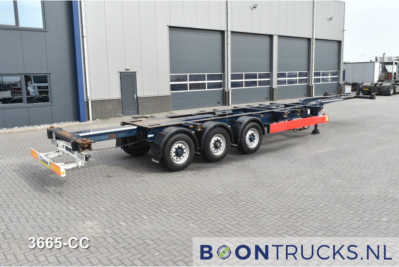 Krone SD BOX LINER | 2x20-40-45ft HC * LIFT AXLE * BPW/DISC * EXTENDABLE REAR * 9x AVAILABLE - Semi-trailer pengangkut mobil: gambar 2 Krone SD BOX LINER | 2x20-40-45ft HC * LIFT AXLE * BPW/DISC * EXTENDABLE REAR * 9x AVAILABLE - Semi-trailer pengangkut mobil: gambar 2