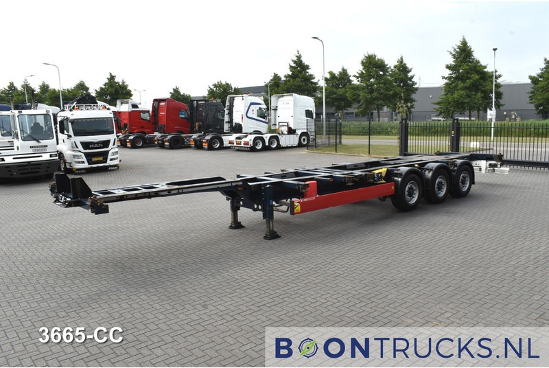 Krone SD BOX LINER | 2x20-40-45ft HC * LIFT AXLE * BPW/DISC * EXTENDABLE REAR * 9x AVAILABLE - Semi-trailer pengangkut mobil: gambar 5 Krone SD BOX LINER | 2x20-40-45ft HC * LIFT AXLE * BPW/DISC * EXTENDABLE REAR * 9x AVAILABLE - Semi-trailer pengangkut mobil: gambar 5