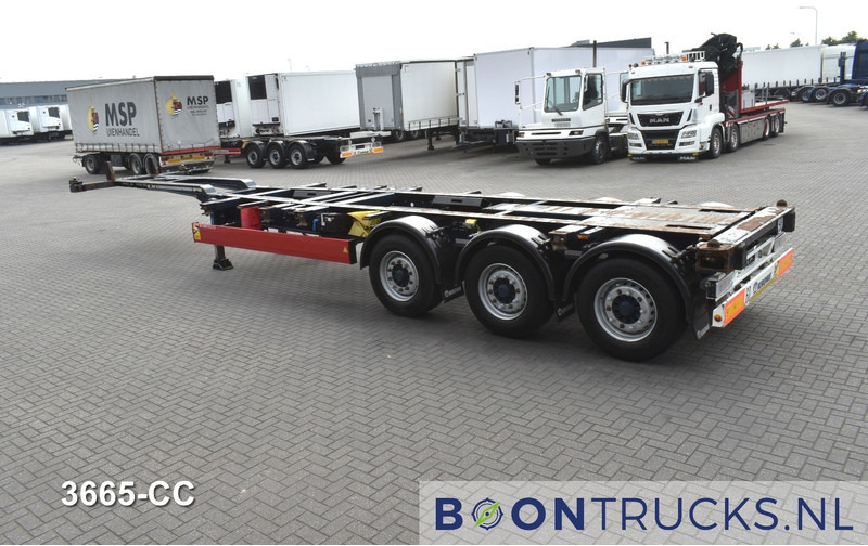 Krone SD BOX LINER | 2x20-40-45ft HC * LIFT AXLE * BPW/DISC * EXTENDABLE REAR * 9x AVAILABLE - Semi-trailer pengangkut mobil: gambar 3 Krone SD BOX LINER | 2x20-40-45ft HC * LIFT AXLE * BPW/DISC * EXTENDABLE REAR * 9x AVAILABLE - Semi-trailer pengangkut mobil: gambar 3