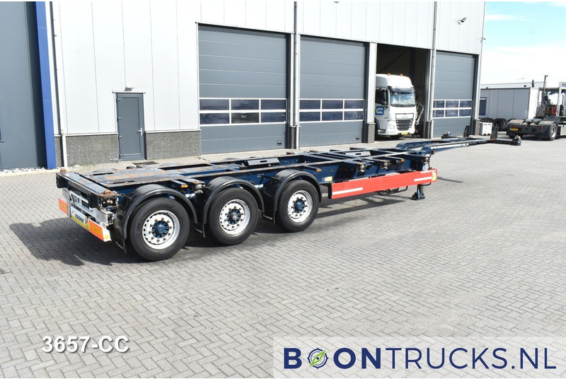Krone SD BOX LINER | 2x20-40-45ft HC * LIFT AXLE * BPW/DISC * EXTENDABLE REAR * 9x AVAILABLE - Semi-trailer pengangkut mobil: gambar 1 Krone SD BOX LINER | 2x20-40-45ft HC * LIFT AXLE * BPW/DISC * EXTENDABLE REAR * 9x AVAILABLE - Semi-trailer pengangkut mobil: gambar 1