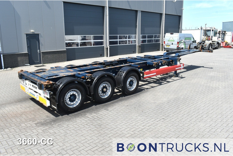 Krone SD BOX LINER | 2x20-40-45ft HC * LIFT AXLE * BPW/DISC * EXTENDABLE REAR * 9x AVAILABLE - Semi-trailer pengangkut mobil: gambar 1 Krone SD BOX LINER | 2x20-40-45ft HC * LIFT AXLE * BPW/DISC * EXTENDABLE REAR * 9x AVAILABLE - Semi-trailer pengangkut mobil: gambar 1