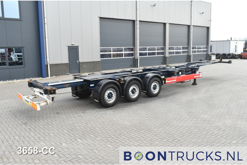 Krone SD BOX LINER | 2x20-40-45ft HC * LIFT AXLE * BPW/DISC * EXTENDABLE REAR * 9x AVAILABLE - Semi-trailer pengangkut mobil: gambar 2 Krone SD BOX LINER | 2x20-40-45ft HC * LIFT AXLE * BPW/DISC * EXTENDABLE REAR * 9x AVAILABLE - Semi-trailer pengangkut mobil: gambar 2