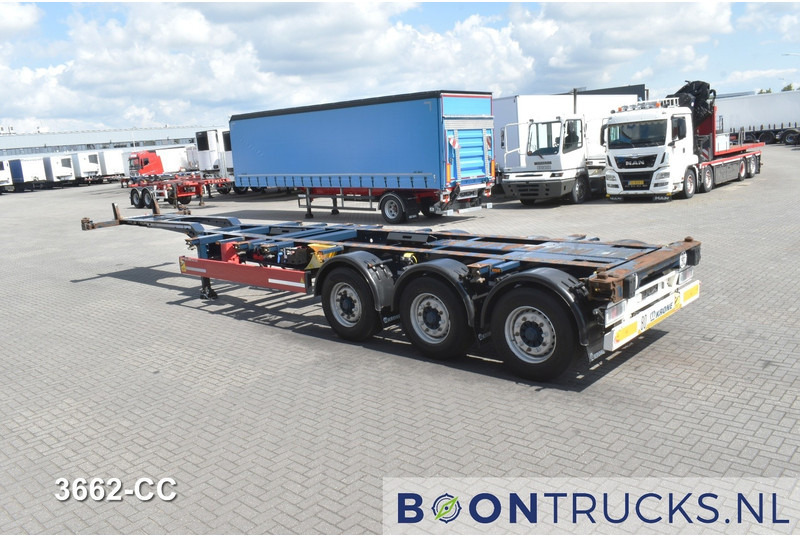 Krone SD BOX LINER | 2x20-40-45ft HC * LIFT AXLE * BPW/DISC * EXTENDABLE REAR * 9x AVAILABLE - Semi-trailer pengangkut mobil: gambar 3 Krone SD BOX LINER | 2x20-40-45ft HC * LIFT AXLE * BPW/DISC * EXTENDABLE REAR * 9x AVAILABLE - Semi-trailer pengangkut mobil: gambar 3
