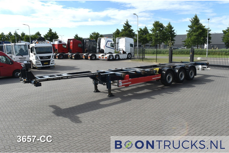Krone SD BOX LINER | 2x20-40-45ft HC * LIFT AXLE * BPW/DISC * EXTENDABLE REAR * 9x AVAILABLE - Semi-trailer pengangkut mobil: gambar 4 Krone SD BOX LINER | 2x20-40-45ft HC * LIFT AXLE * BPW/DISC * EXTENDABLE REAR * 9x AVAILABLE - Semi-trailer pengangkut mobil: gambar 4