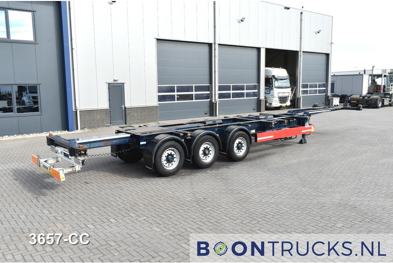 Krone SD BOX LINER | 2x20-40-45ft HC * LIFT AXLE * BPW/DISC * EXTENDABLE REAR * 9x AVAILABLE - Semi-trailer pengangkut mobil: gambar 2 Krone SD BOX LINER | 2x20-40-45ft HC * LIFT AXLE * BPW/DISC * EXTENDABLE REAR * 9x AVAILABLE - Semi-trailer pengangkut mobil: gambar 2