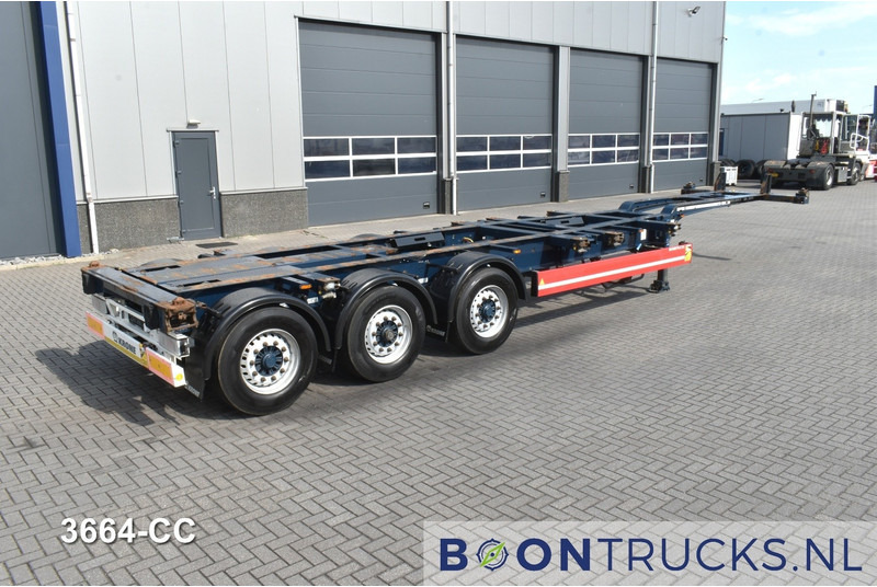 Krone SD BOX LINER | 2x20-40-45ft HC * LIFT AXLE * BPW/DISC * EXTENDABLE REAR * 9x AVAILABLE - Semi-trailer pengangkut mobil: gambar 1 Krone SD BOX LINER | 2x20-40-45ft HC * LIFT AXLE * BPW/DISC * EXTENDABLE REAR * 9x AVAILABLE - Semi-trailer pengangkut mobil: gambar 1