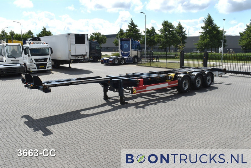 Krone SD BOX LINER | 2x20-40-45ft HC * LIFTACHSE * BPW/SCHEIBE * HECKSCHIEBER * 9x VERFÜGBAR - Semi-trailer pengangkut mobil: gambar 5 Krone SD BOX LINER | 2x20-40-45ft HC * LIFTACHSE * BPW/SCHEIBE * HECKSCHIEBER * 9x VERFÜGBAR - Semi-trailer pengangkut mobil: gambar 5