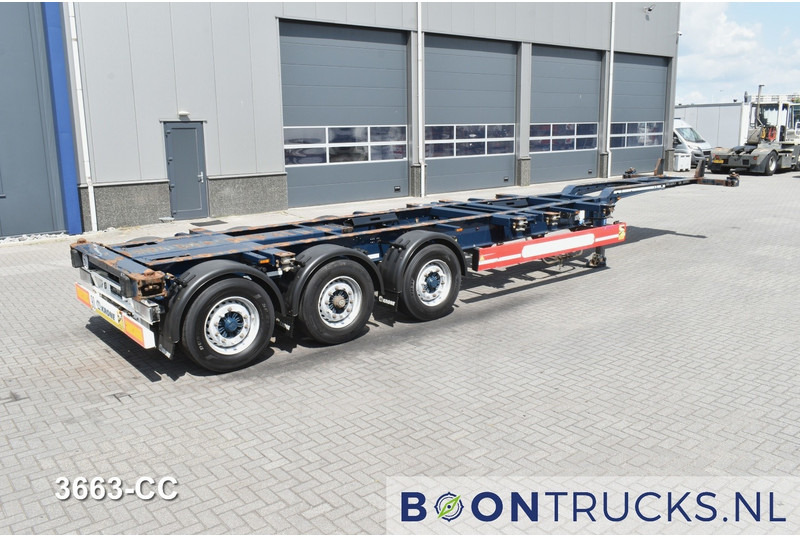 Krone SD BOX LINER | 2x20-40-45ft HC * LIFTACHSE * BPW/SCHEIBE * HECKSCHIEBER * 9x VERFÜGBAR - Semi-trailer pengangkut mobil: gambar 1 Krone SD BOX LINER | 2x20-40-45ft HC * LIFTACHSE * BPW/SCHEIBE * HECKSCHIEBER * 9x VERFÜGBAR - Semi-trailer pengangkut mobil: gambar 1