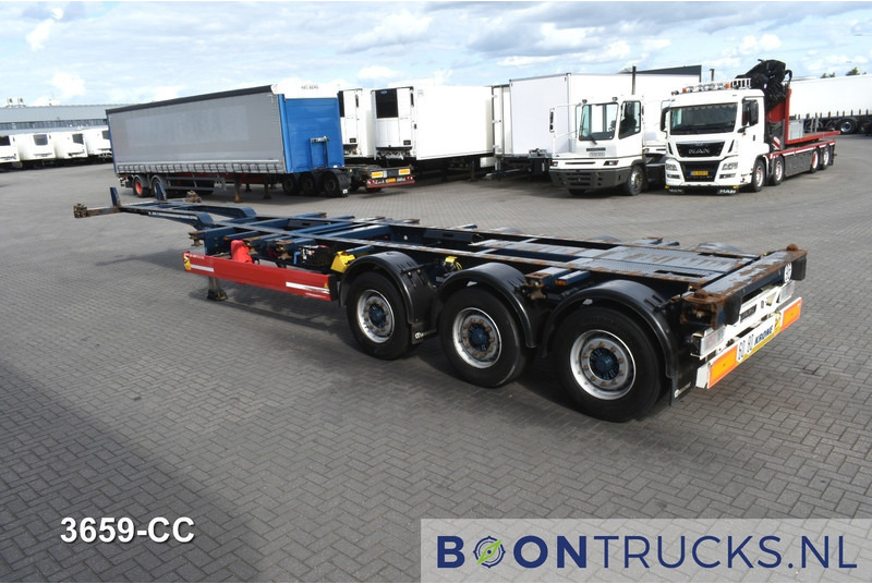 Krone SD BOX LINER | 2x20-40-45ft HC * LIFTAS * BPW/SCHIJF * ACHTERSCHUIVER * 9x BESCHIKBAAR - Semi-trailer pengangkut mobil: gambar 3 Krone SD BOX LINER | 2x20-40-45ft HC * LIFTAS * BPW/SCHIJF * ACHTERSCHUIVER * 9x BESCHIKBAAR - Semi-trailer pengangkut mobil: gambar 3