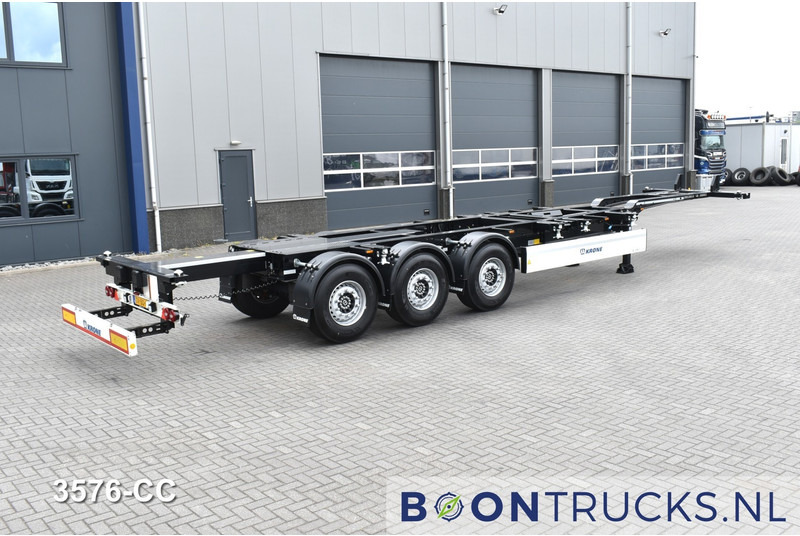 Krone SD BOX LINER NEW / UNREGISTERED | 2x20-40-45ft * LIFT AXLE * DISC BRAKES - Semi-trailer pengangkut mobil: gambar 2 Krone SD BOX LINER NEW / UNREGISTERED | 2x20-40-45ft * LIFT AXLE * DISC BRAKES - Semi-trailer pengangkut mobil: gambar 2