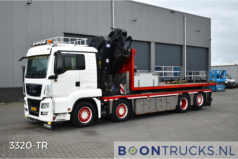 MAN TGS 440 8x2 + HMF 5020-K6 + FJ1000K4 | EURO6 * KABELSYSTEEM 30T * NL TRUCK * TOP! - Truk derek: gambar 2 MAN TGS 440 8x2 + HMF 5020-K6 + FJ1000K4 | EURO6 * KABELSYSTEEM 30T * NL TRUCK * TOP! - Truk derek: gambar 2