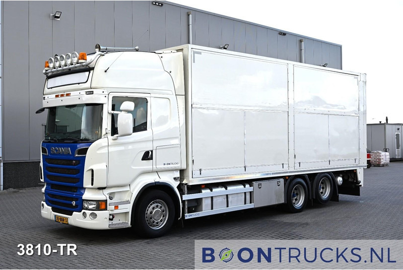 Scania R500 V8 6x2 | EURO5 * FULL AIR * RETARDER * POULTRY * NL TRUCK * APK 05-2026 - Truk pengangkut hewan: gambar 1 Scania R500 V8 6x2 | EURO5 * FULL AIR * RETARDER * POULTRY * NL TRUCK * APK 05-2026 - Truk pengangkut hewan: gambar 1