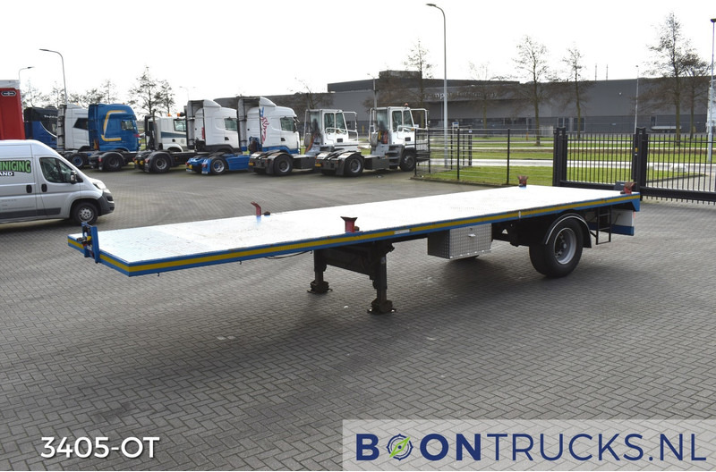 Schmitz Cargobull SKO 10 PLATTE BAK | TWISTLOCKS 20ft * L 900 cm * KENTEKEN LANGZAAM VERKEER - Semi-trailer flatbed: gambar 5 Schmitz Cargobull SKO 10 PLATTE BAK | TWISTLOCKS 20ft * L 900 cm * KENTEKEN LANGZAAM VERKEER - Semi-trailer flatbed: gambar 5