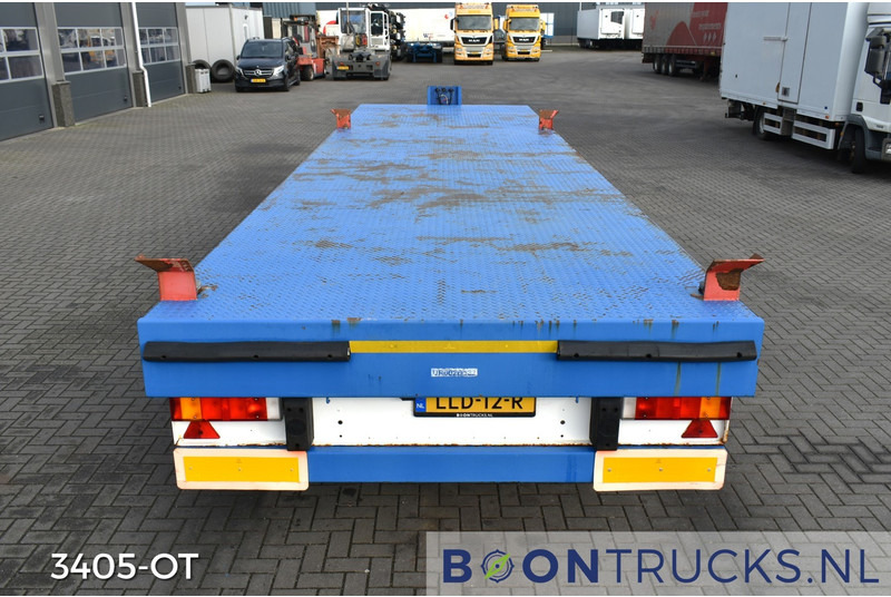 Schmitz Cargobull SKO 10 PLATTE BAK | TWISTLOCKS 20ft * L 900 cm * KENTEKEN LANGZAAM VERKEER - Semi-trailer flatbed: gambar 2 Schmitz Cargobull SKO 10 PLATTE BAK | TWISTLOCKS 20ft * L 900 cm * KENTEKEN LANGZAAM VERKEER - Semi-trailer flatbed: gambar 2