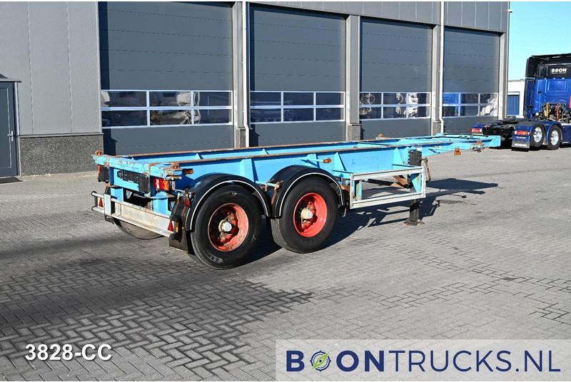 Schweriner Nutzfahrzeuge CS 20 CHASSIS | 20ft * STEEL SUSPENSION * BPW/DRUM * 9x AVAILABLE - Semi-trailer pengangkut mobil: gambar 1 Schweriner Nutzfahrzeuge CS 20 CHASSIS | 20ft * STEEL SUSPENSION * BPW/DRUM * 9x AVAILABLE - Semi-trailer pengangkut mobil: gambar 1