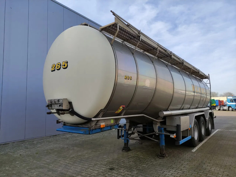 Burg 34000 liter tankoplegger - Semi-trailer tangki: gambar 1 Burg 34000 liter tankoplegger - Semi-trailer tangki: gambar 1
