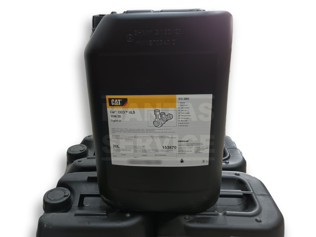 CATERPILLAR ENGINE OIL DEO ULS 10W-30 20L 515-3980 - Ekskavator: gambar 2 CATERPILLAR ENGINE OIL DEO ULS 10W-30 20L 515-3980 - Ekskavator: gambar 2