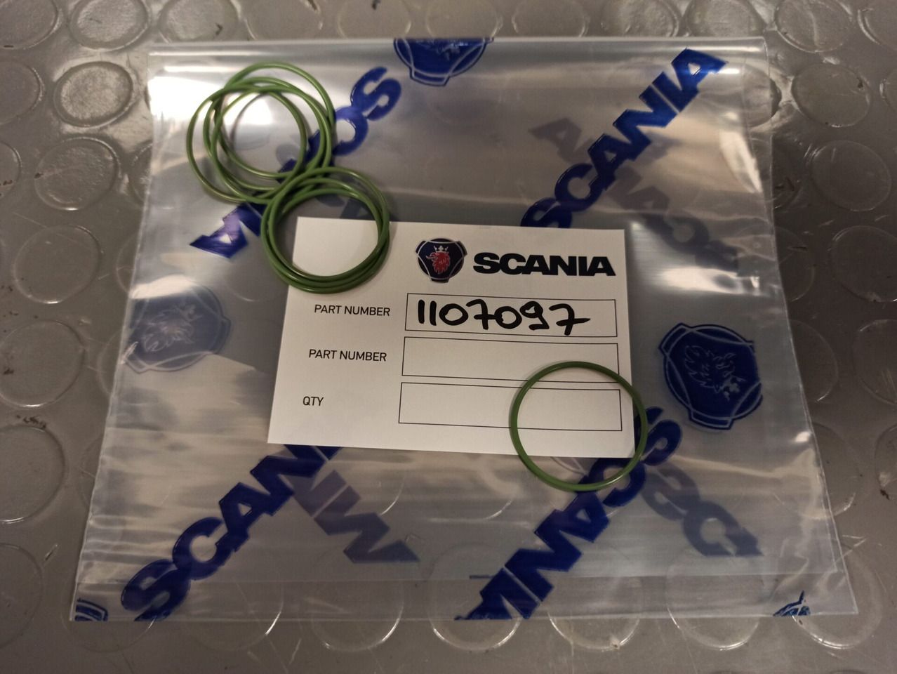 SCANIA O-RING 1107097 - Piston/ Ring/ Bushing untuk Truk: gambar 1 SCANIA O-RING 1107097 - Piston/ Ring/ Bushing untuk Truk: gambar 1