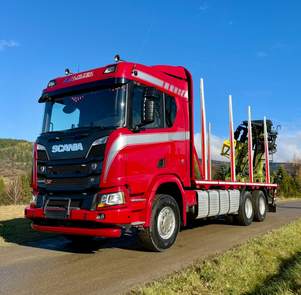 SCANIA R520 XT - Truk logging, Truk derek: gambar 1 SCANIA R520 XT - Truk logging, Truk derek: gambar 1