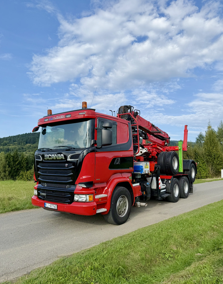 SCANIA R580 - Truk logging, Truk derek: gambar 1 SCANIA R580 - Truk logging, Truk derek: gambar 1