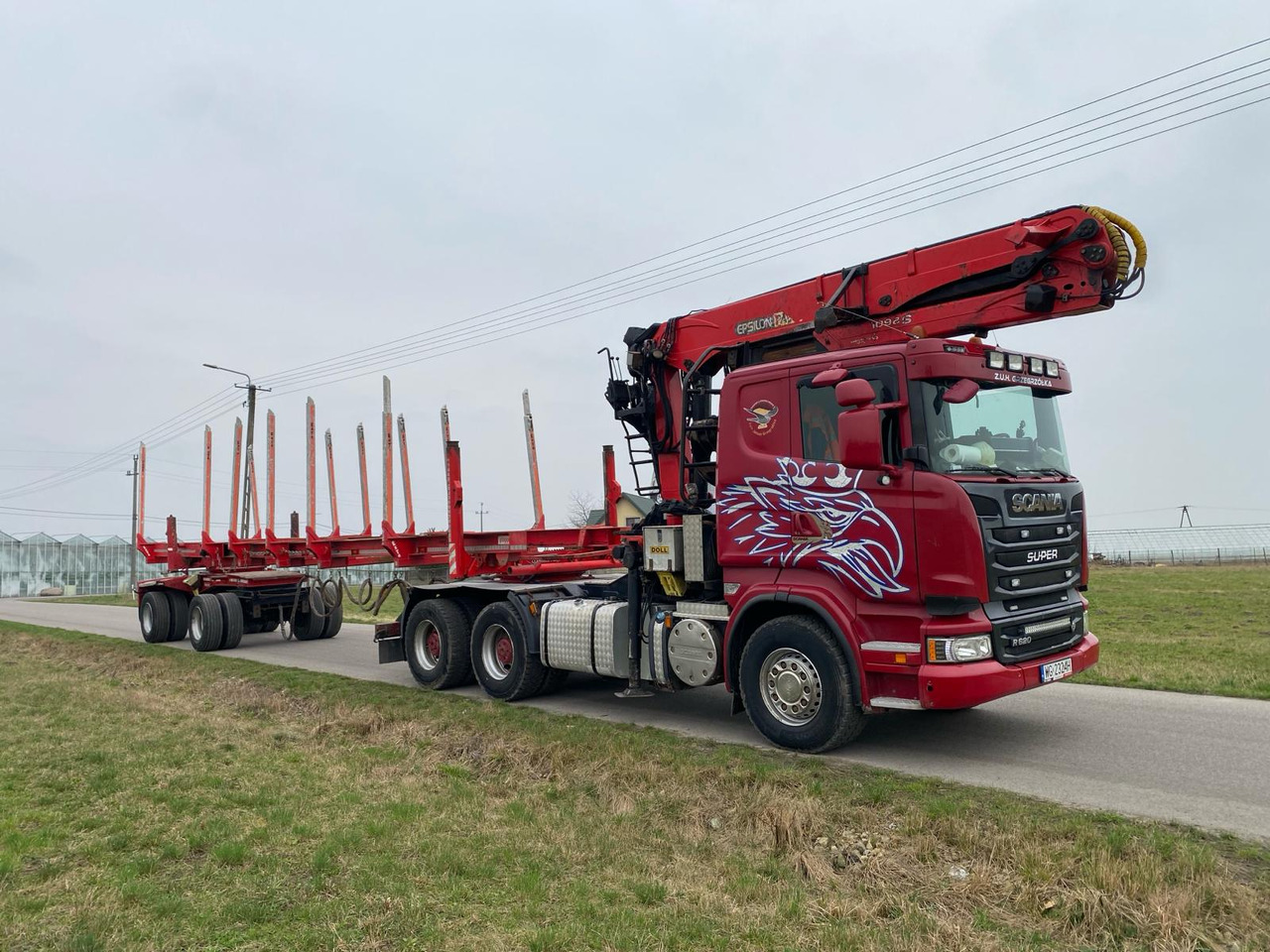 SCANIA R620 - Truk logging: gambar 4 SCANIA R620 - Truk logging: gambar 4