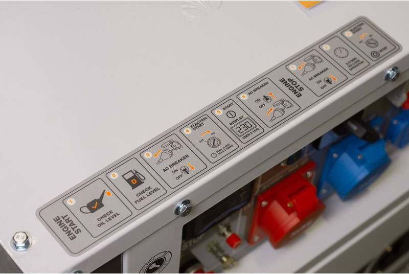 Genset baru Daewoo DDAE10500DSE-3G: gambar 9