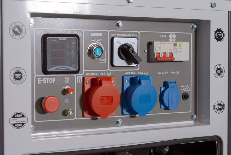 Genset baru Daewoo DDAE10500DSE-3G: gambar 13