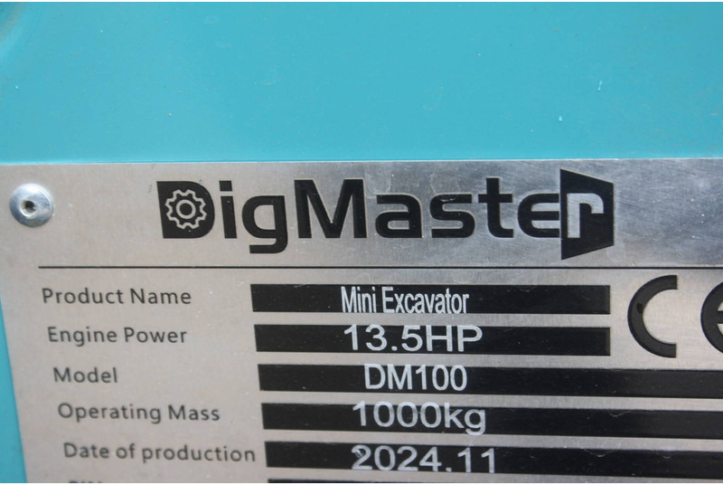 DigMaster DM100 - Ekskavator mini: gambar 5 DigMaster DM100 - Ekskavator mini: gambar 5