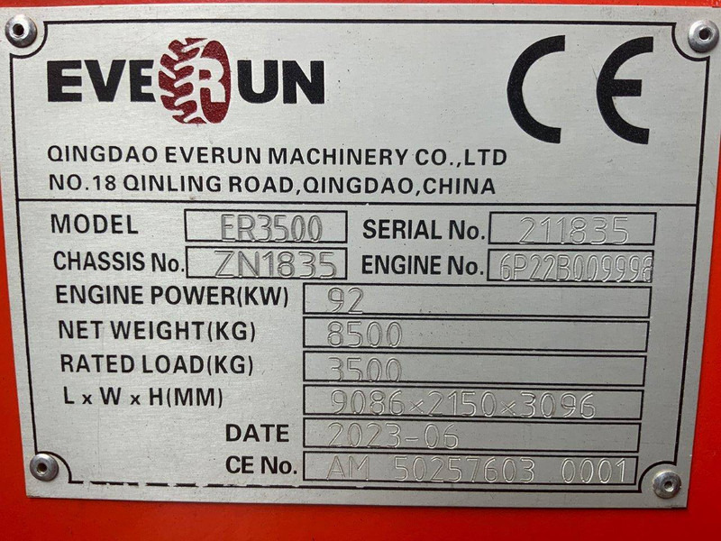 Wheel loader baru Everun ER3500: gambar 18