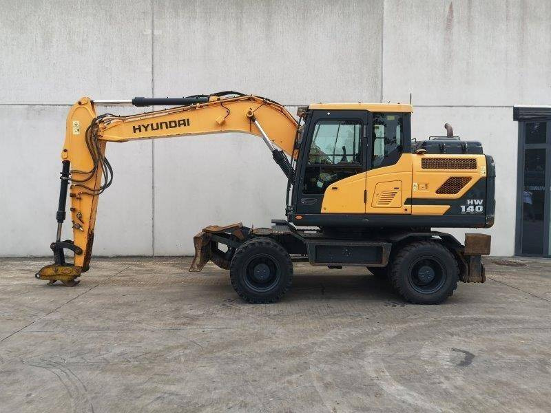 Hyundai HW140 - Ekskavator roda: gambar 1 Hyundai HW140 - Ekskavator roda: gambar 1