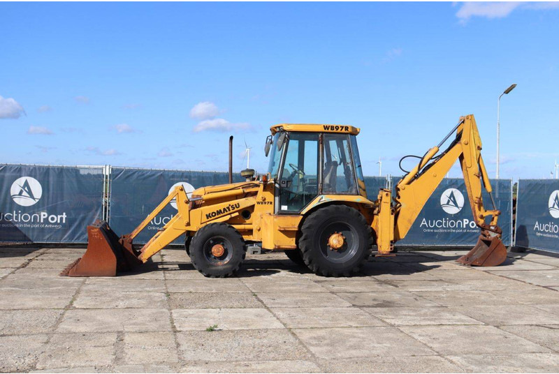 Komatsu WB97R - Backhoe loader: gambar 1 Komatsu WB97R - Backhoe loader: gambar 1