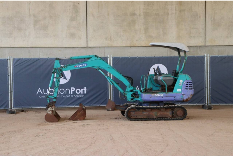 Kubota K-022 - Ekskavator mini: gambar 1 Kubota K-022 - Ekskavator mini: gambar 1