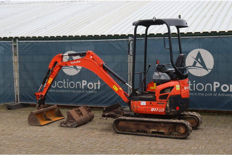 Kubota U17-3α - Ekskavator mini: gambar 3 Kubota U17-3α - Ekskavator mini: gambar 3